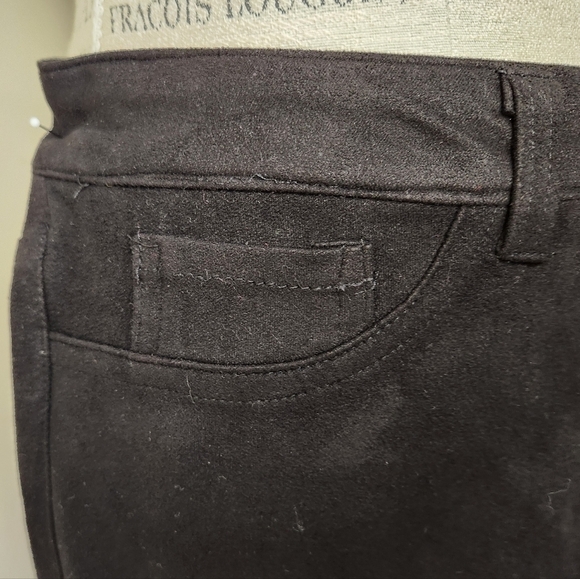 HQP black stretch moto jeggings - Picture 5 of 11